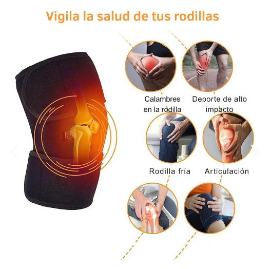 Terapia térmica para hombros y rodillas con la Rodillera/Hombrera.