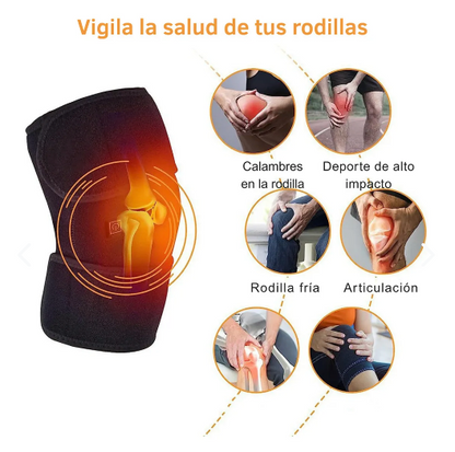Terapia térmica para hombros y rodillas con la Rodillera/Hombrera.