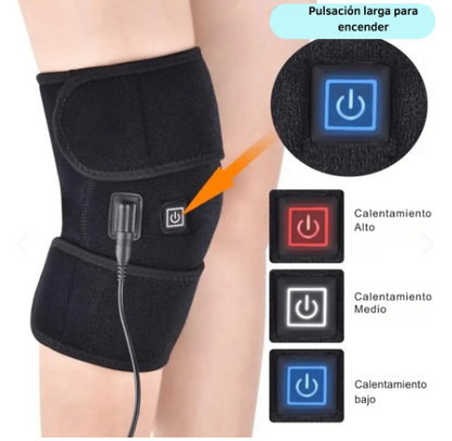 Terapia térmica para hombros y rodillas con la Rodillera/Hombrera.