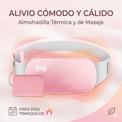 Dile adiós a los cólicos menstruales con el cinturón térmico.