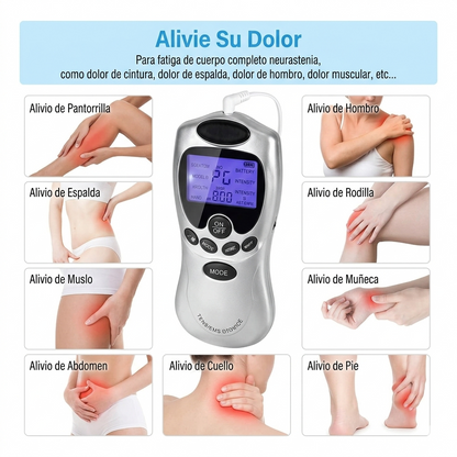Descubre el alivio total con la terapia de electrodos.